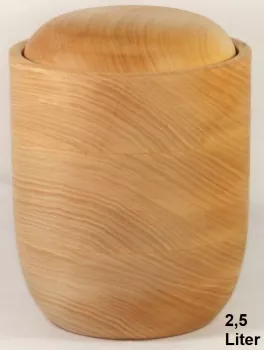 Tierurne Holz Linde massiv, Handarbeit, versch. Größen